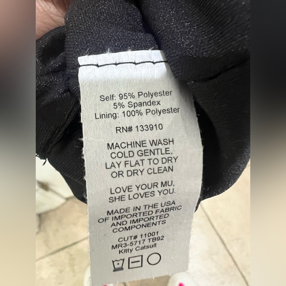 SHOW ME YOUR MUMU Kitty Catsuit in Midnight Glitz fully sequined size small NWT - Picture 13 of 16